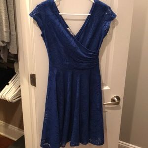 Maggy London blue lace dress-last chance! $5